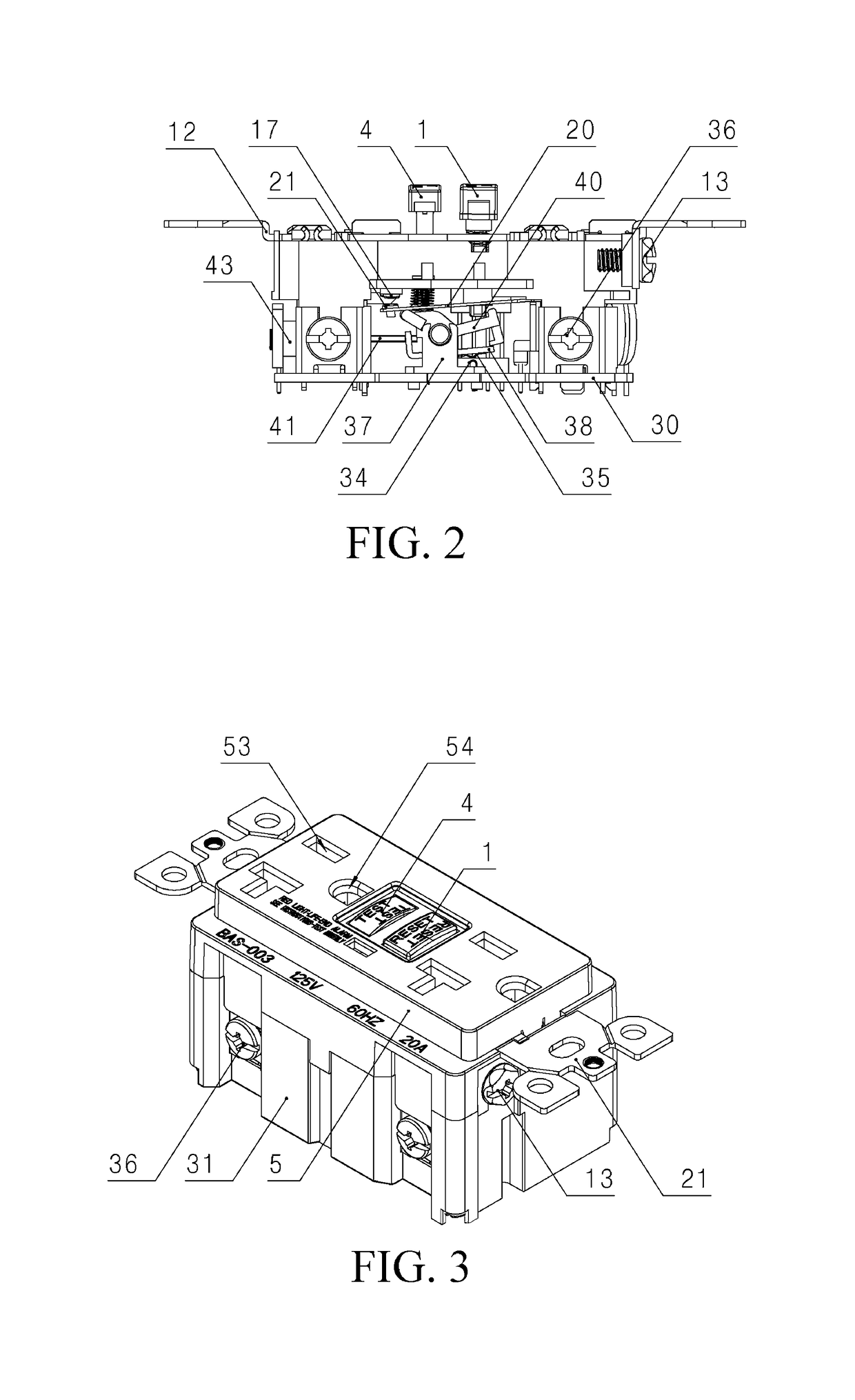 Ground fault circuit interrupter and reset mechanism thereof