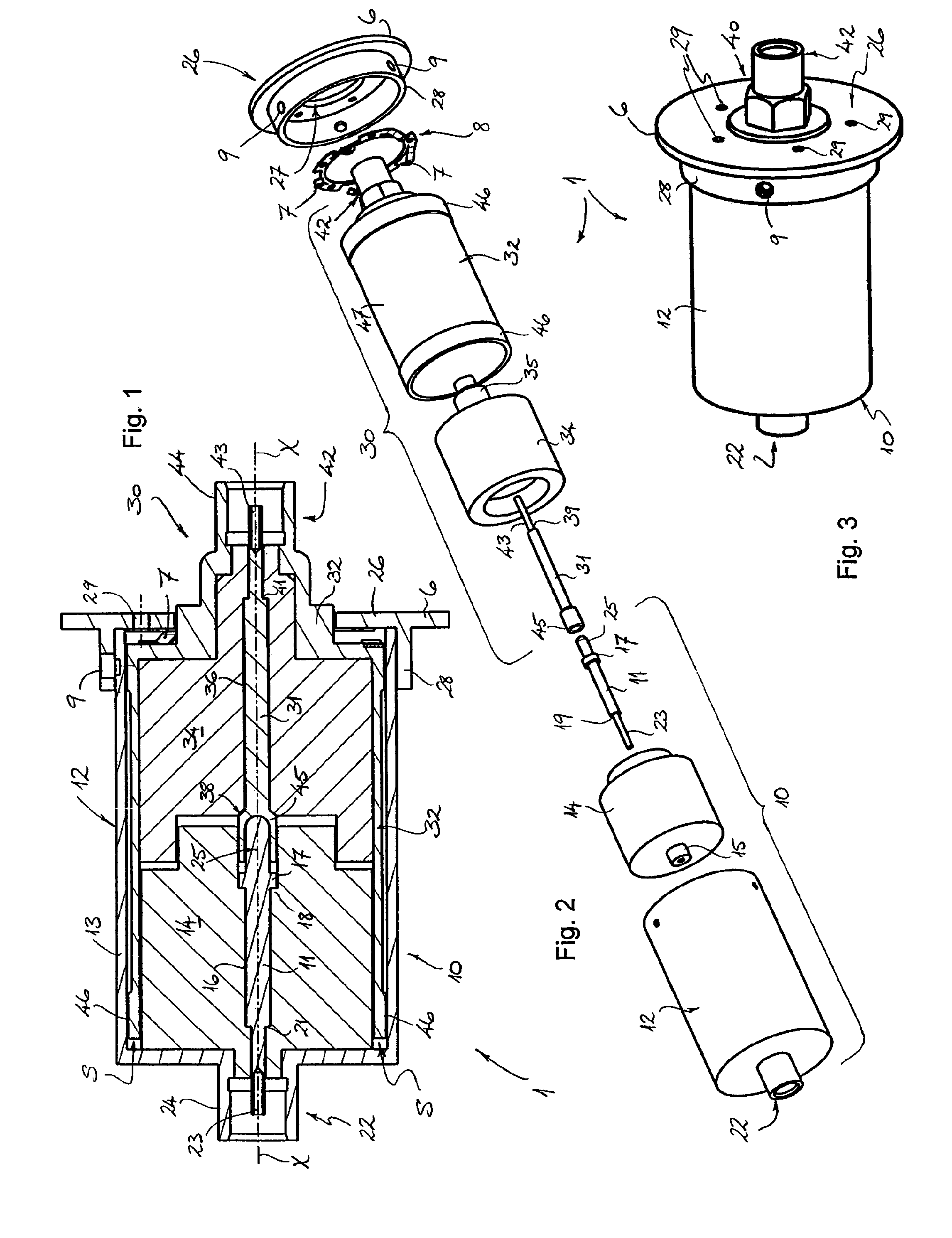 Rotatable electrical coupling device
