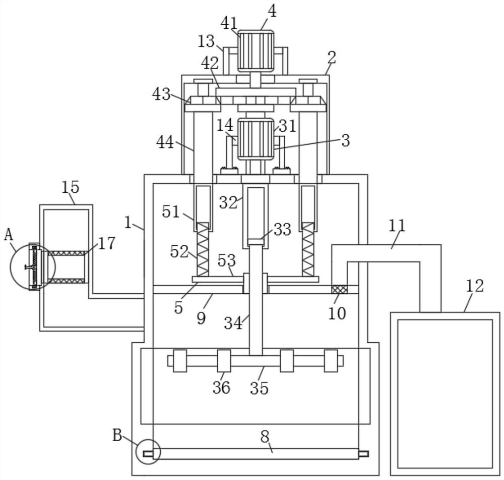 Chemical effluent brine recycling treatment equipment