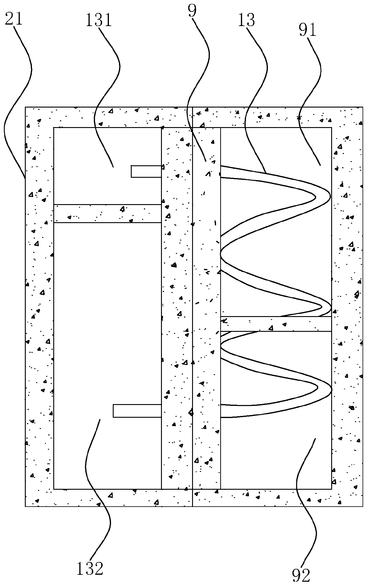 An aquaculture pool temperature regulation system