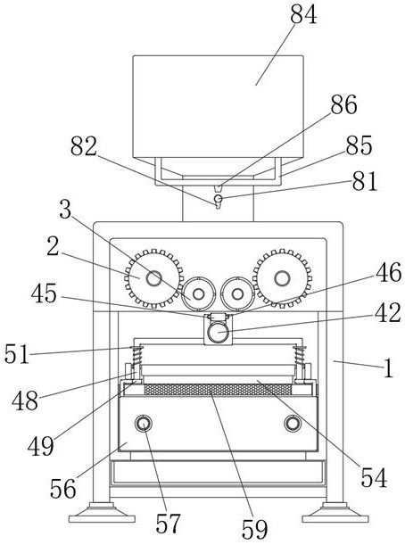 Corn threshing device