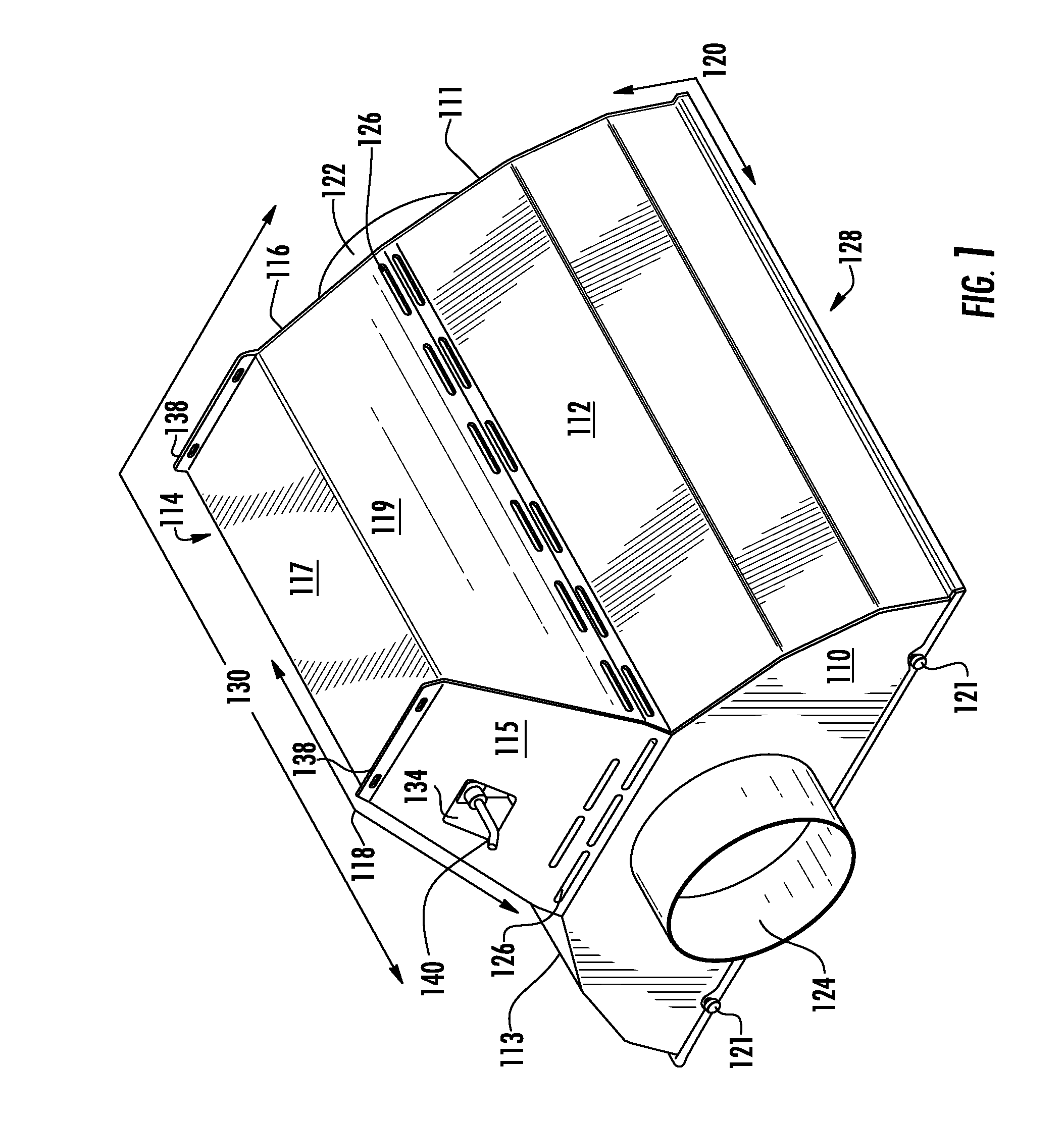 Horticulture light fixture having integrated lamp and ballast