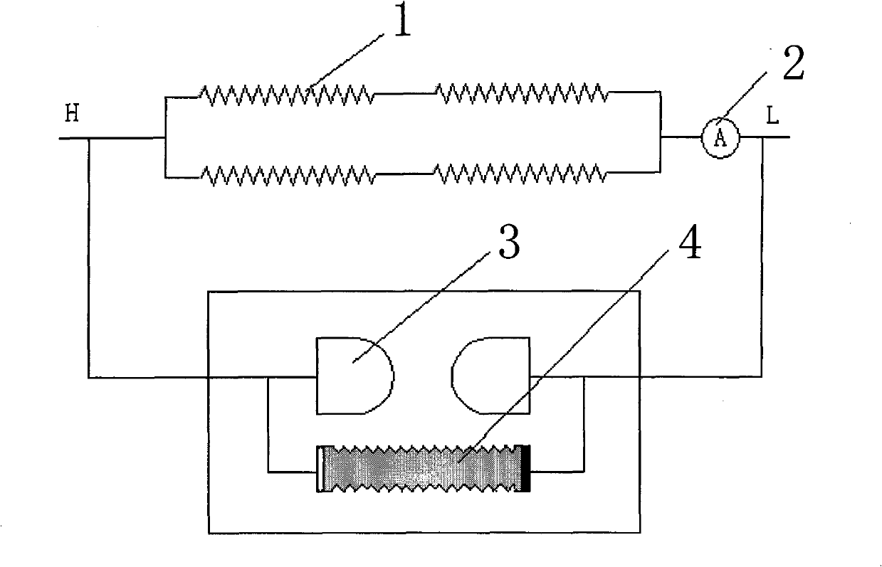 Neutral point direct current (DC) magnetic bias suppression resistor of transformer