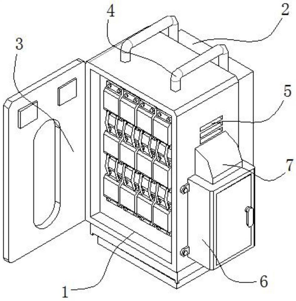 Intelligent power distribution feeder terminal based on network communication protocol