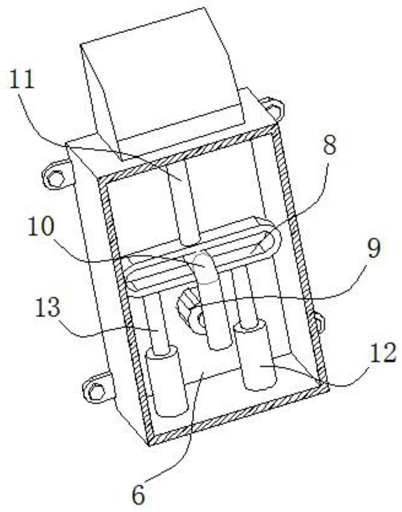 Intelligent power distribution feeder terminal based on network communication protocol