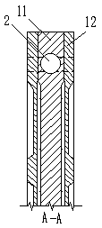 Method for material feeding and liquid discharging of combined diaphragm filter plate