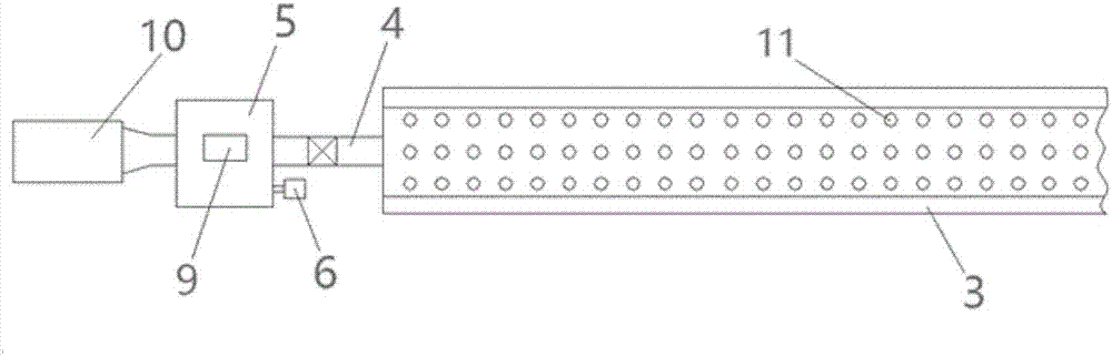 Dust collecting system for recycling chalk