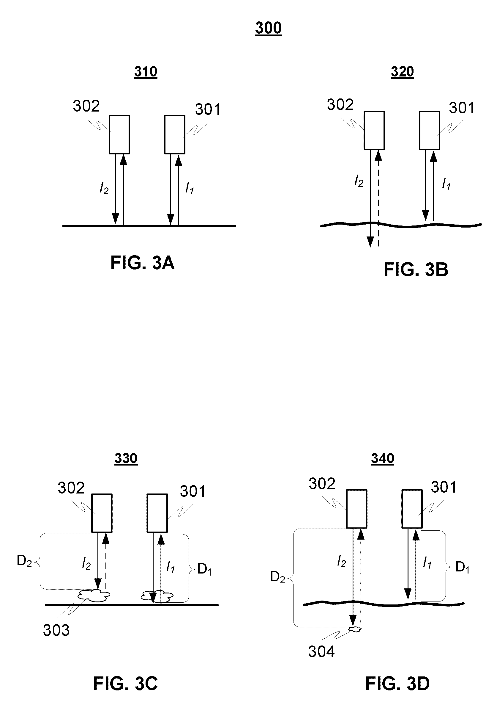Safety arrangement for aircraft and method for determining type of the landing surface for an aircraft