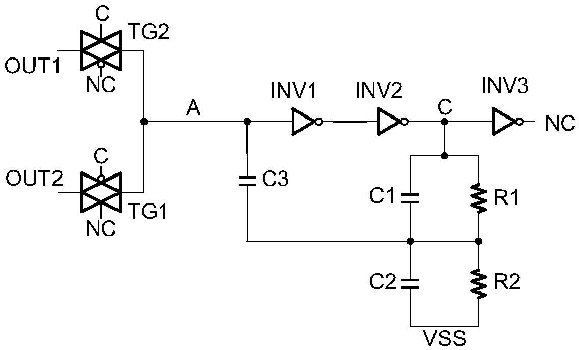 Off-chip adjustable relaxation type voltage-controlled oscillator circuit