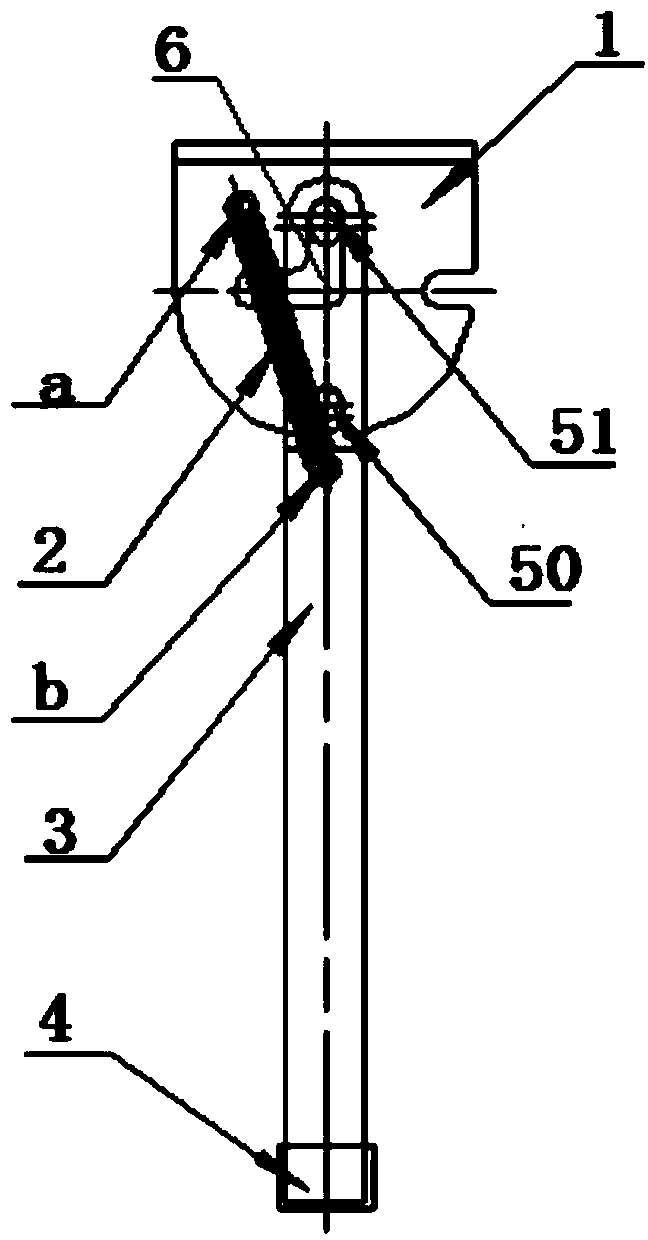 Turnover supporting leg mechanism, turnover sleeping berth and passenger car with turnover sleeping berths