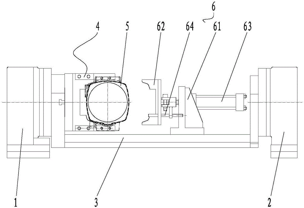 Jig for machining cylinder hole and bearing hole of valve body