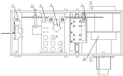 Tether winding and unwinding device combining tethered system combination attitude angle and tension measurement