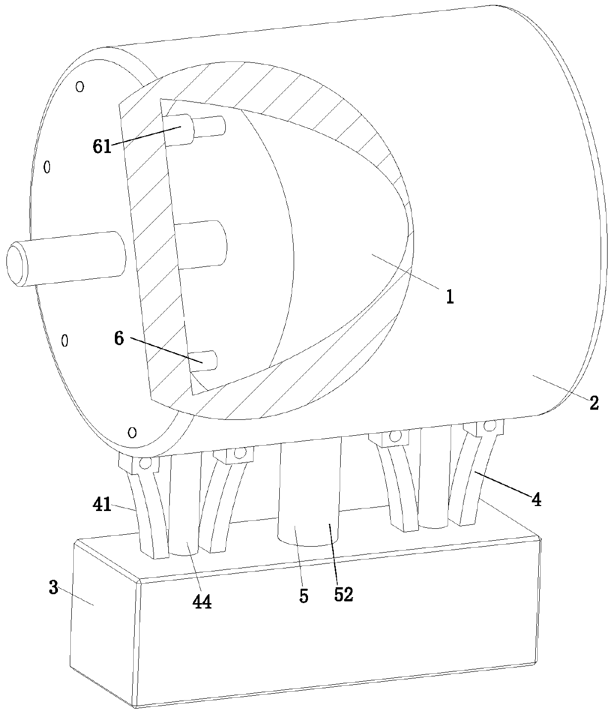 An AC stepping motor