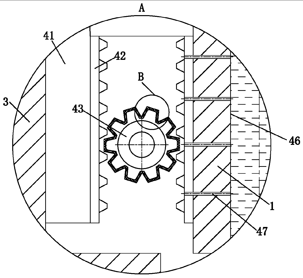 An AC stepping motor