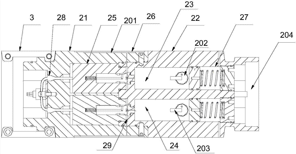 A kind of in-situ pore water sampling water column and water sample collection method