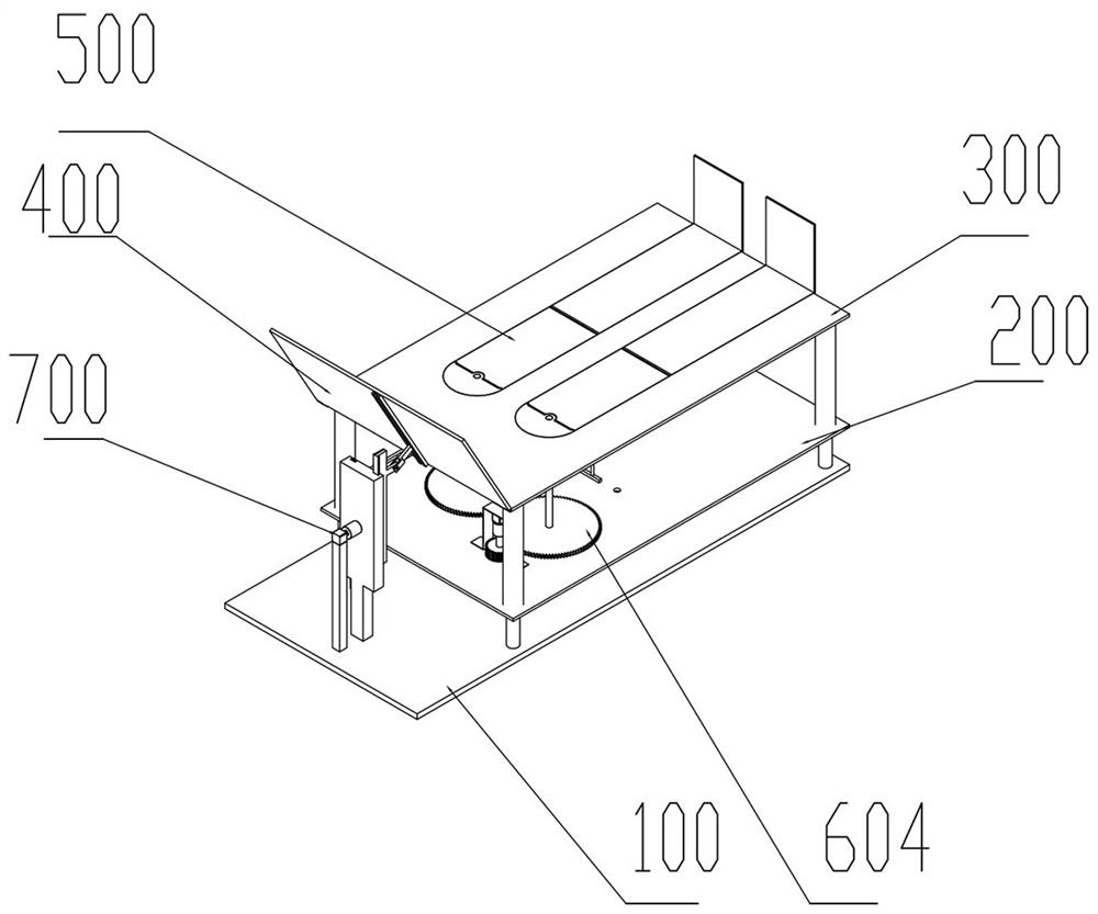 Diagnostic bed device for ultrasonic inspection