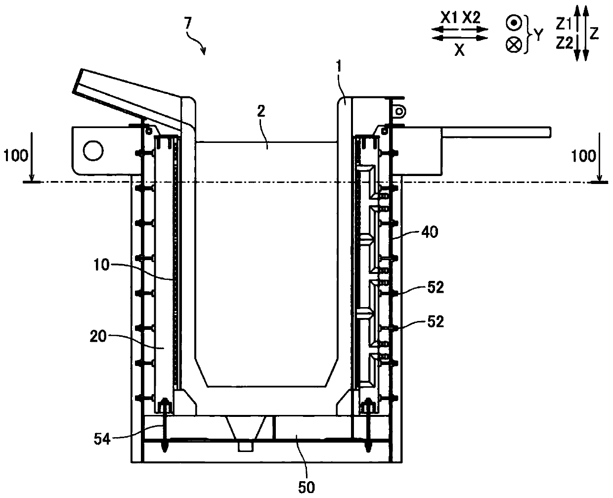 Induction heating device