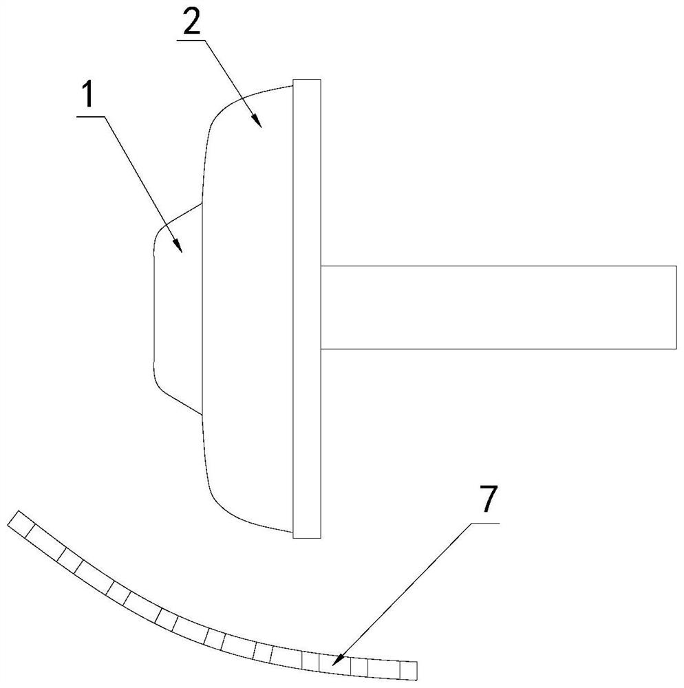 Manual spinning method of double-layer frying pan