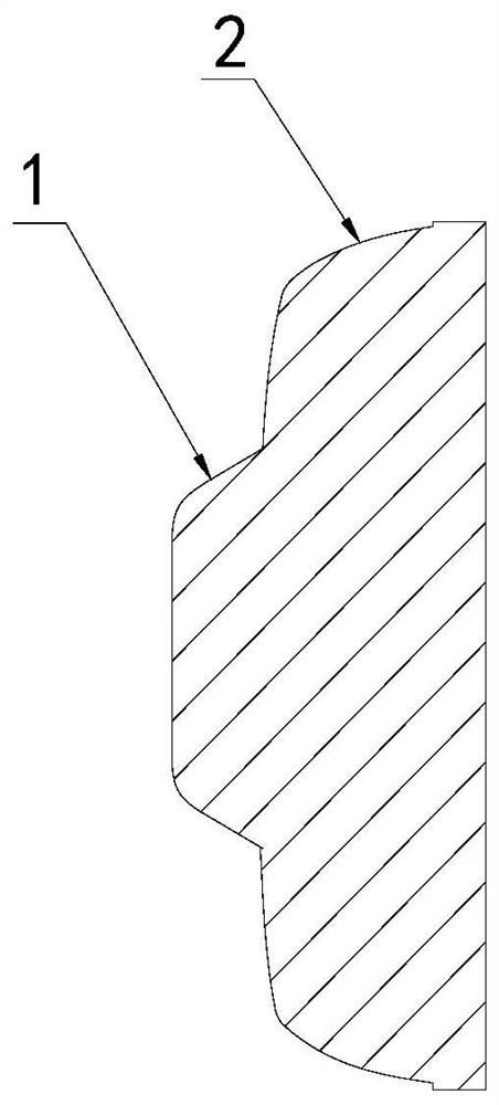 Manual spinning method of double-layer frying pan