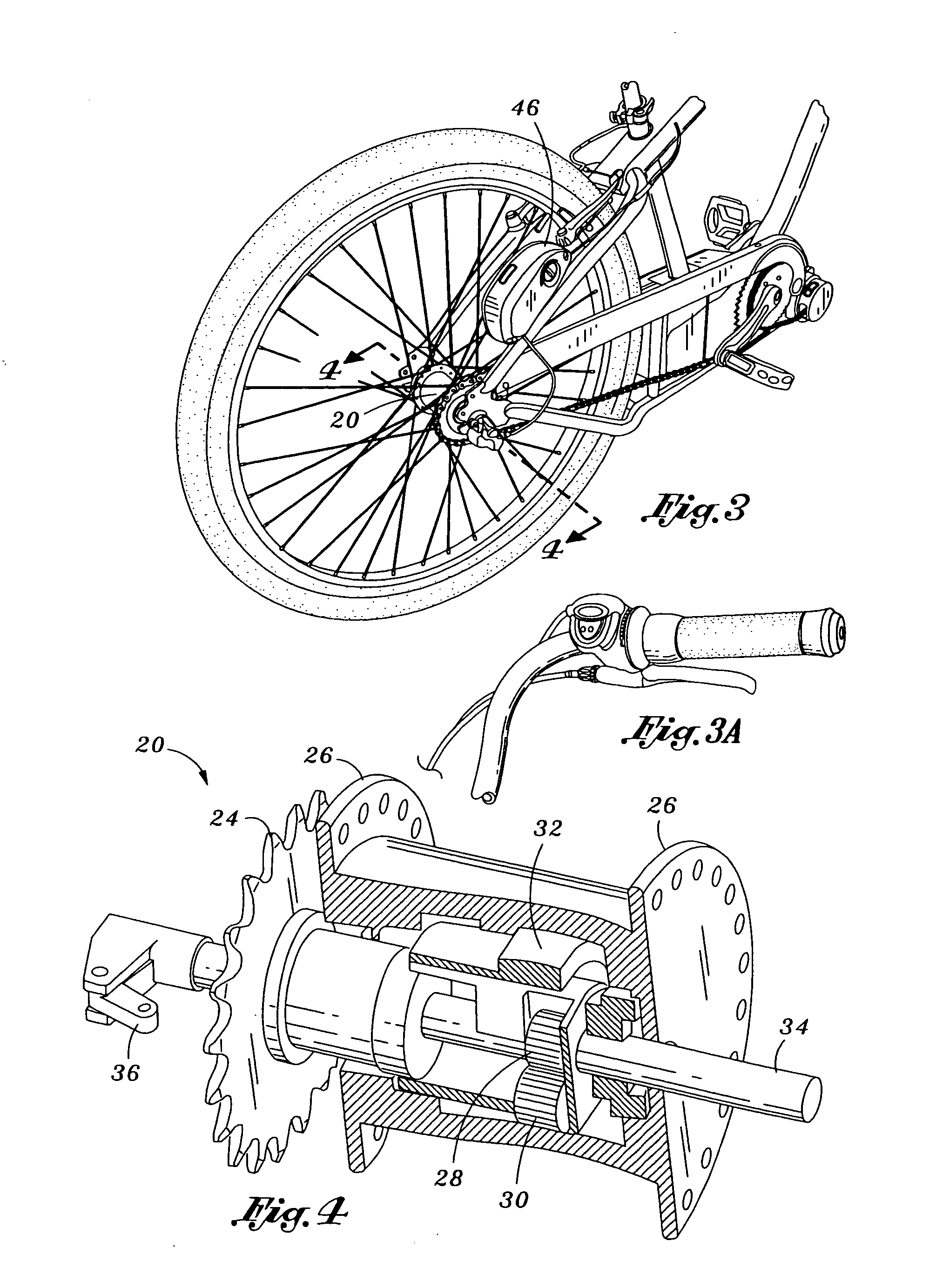 Propelled bicycle with automatic transmission