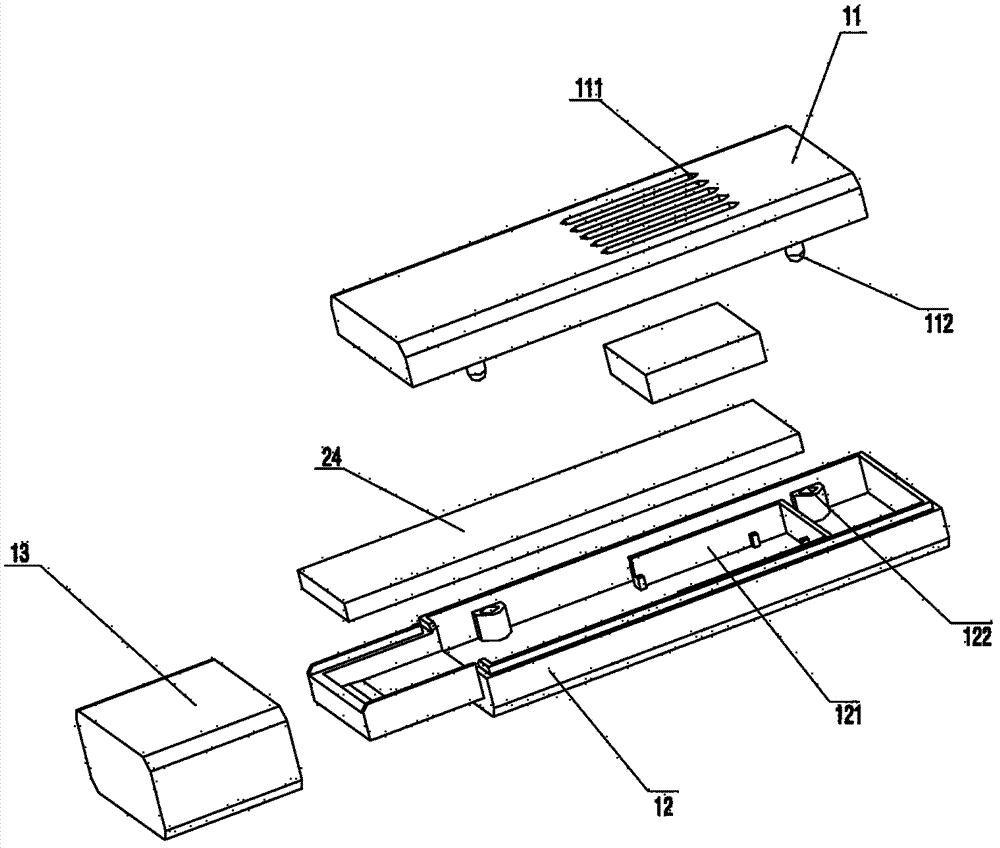 Storing device capable of diffusing fragrance