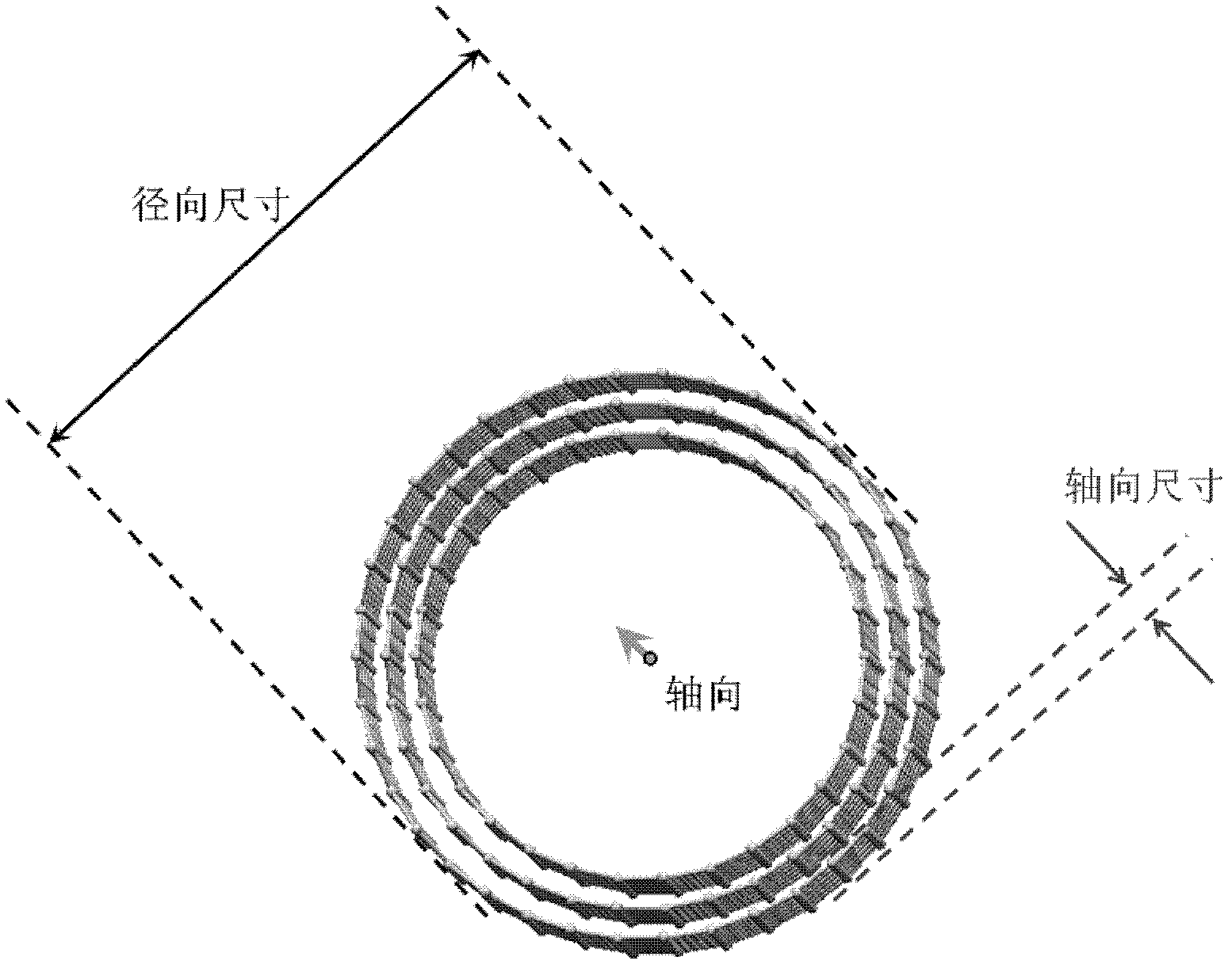 Carbon nanometer ring and preparation method thereof