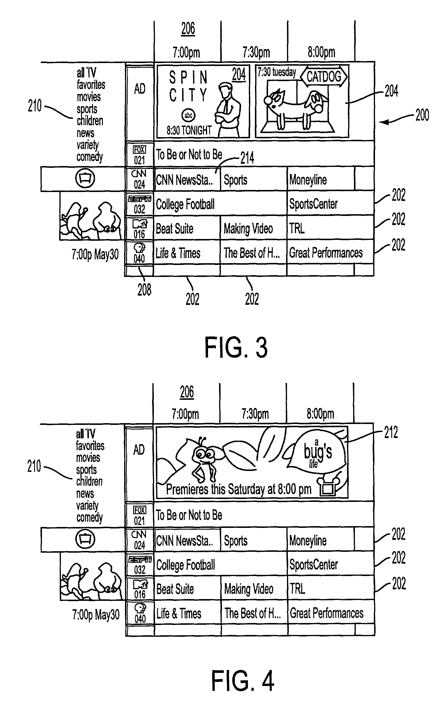 System and method for displaying advertising in an interactive program guide