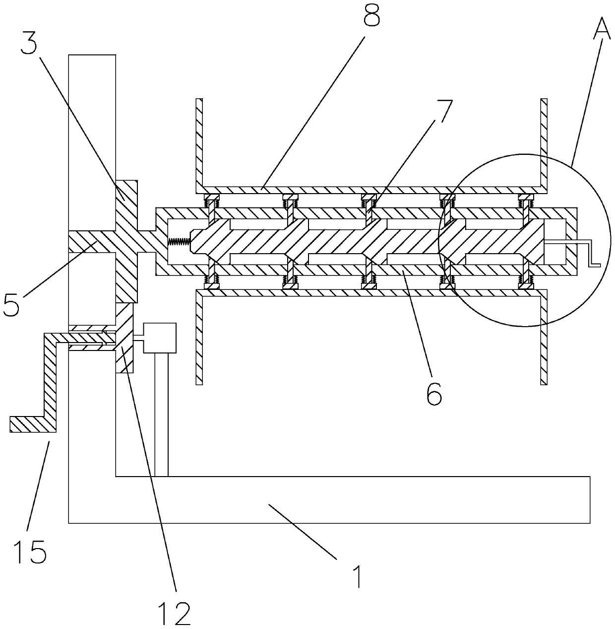 A wire take-up device capable of protecting electric wires