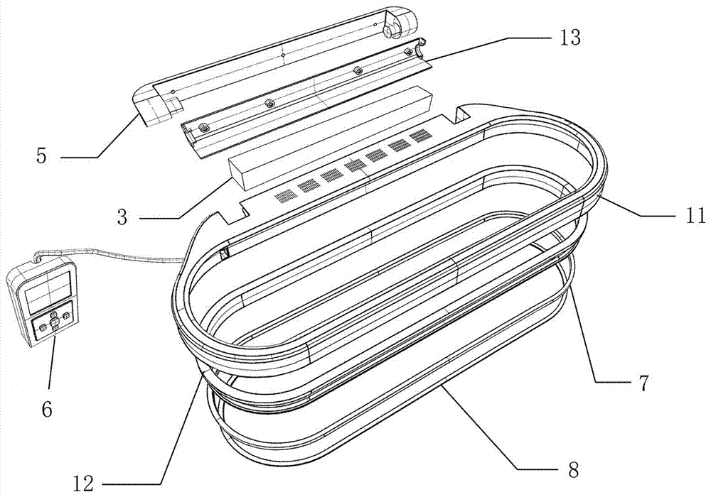 Air blower capable of blow-drying clothes