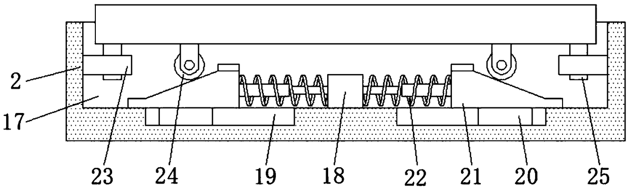 Die pressing device for glass bottle cap processing