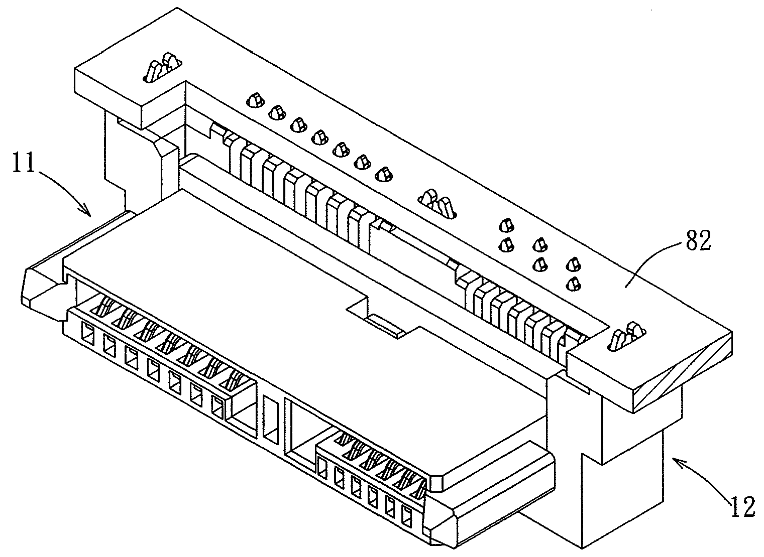 Modular slim connector