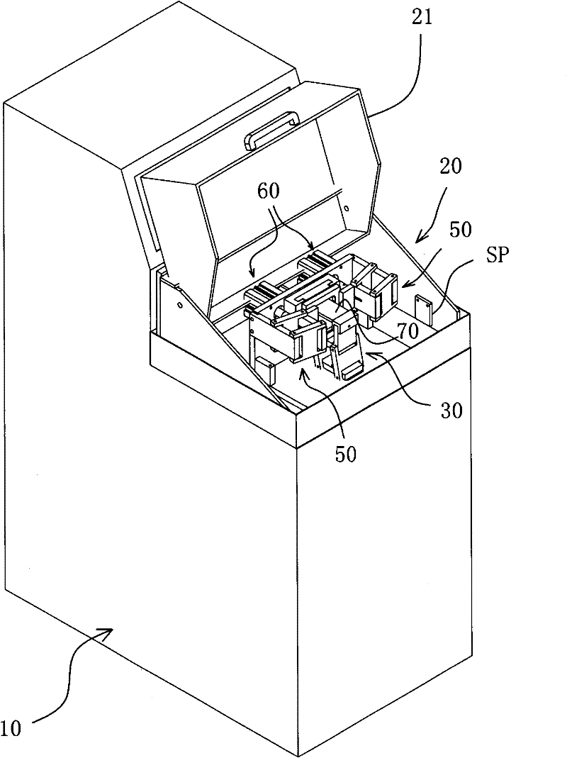 Pressure resistant testing device of lithium battery shell