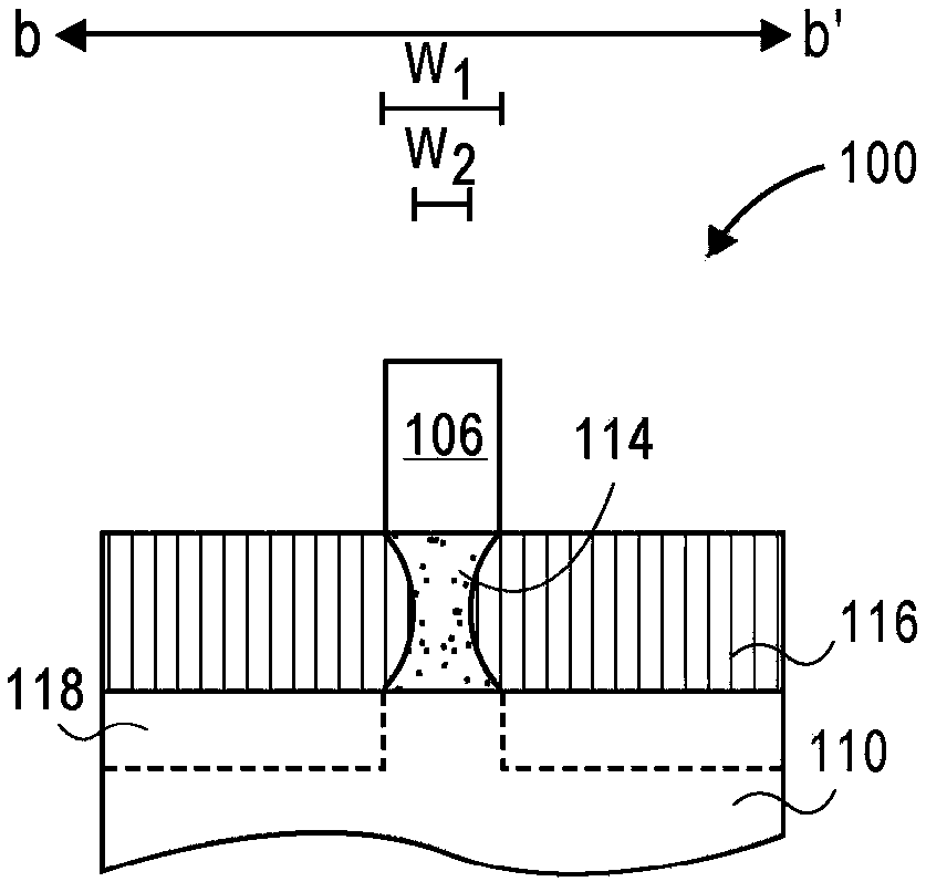 Semiconductor device with isolated body portion