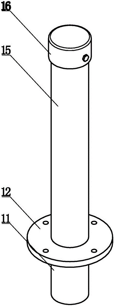 Guardrail capable of inclining