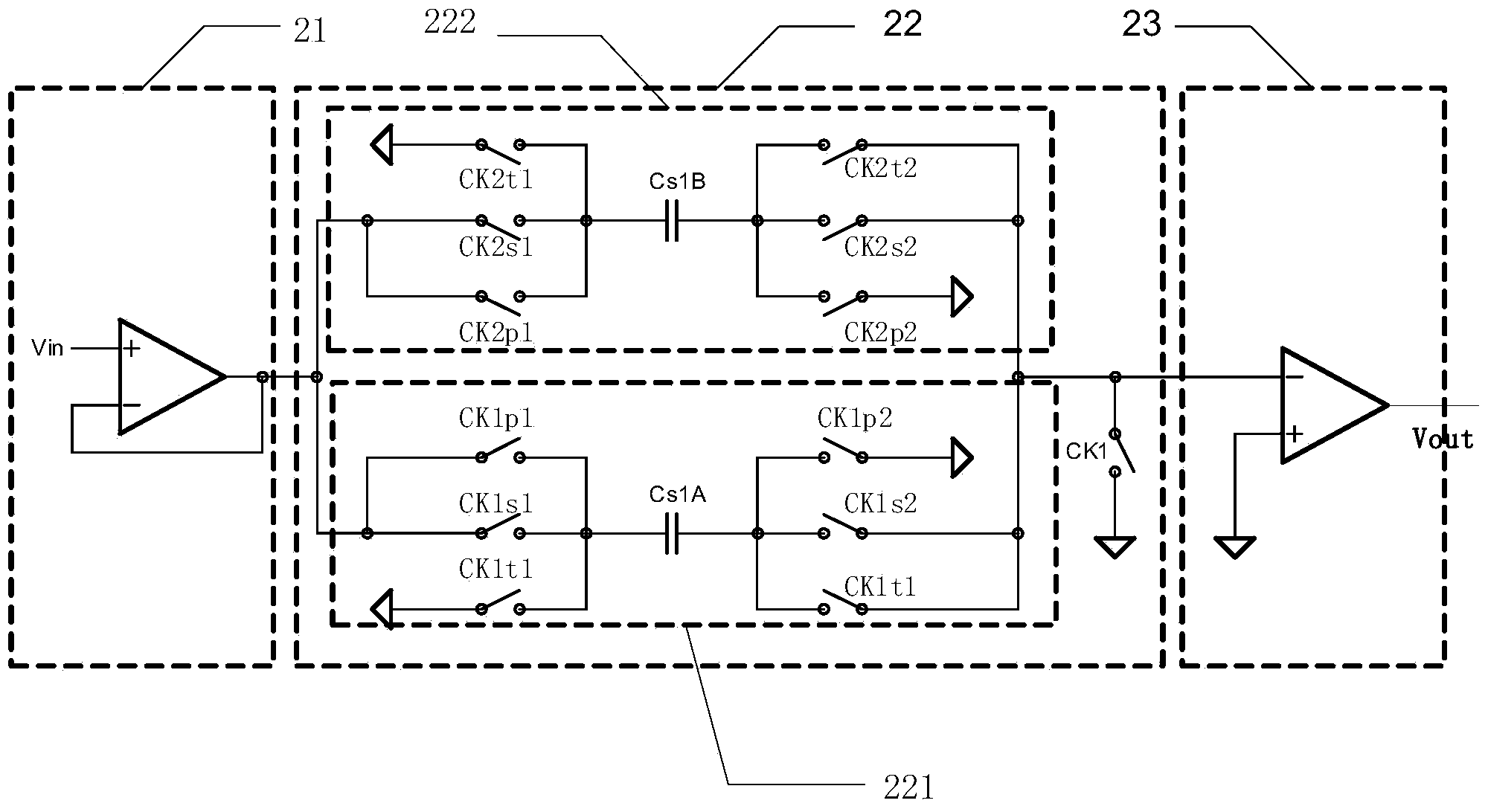 Pre-charge load-balancing switch capacitor circuit and switch capacitor comparator with same