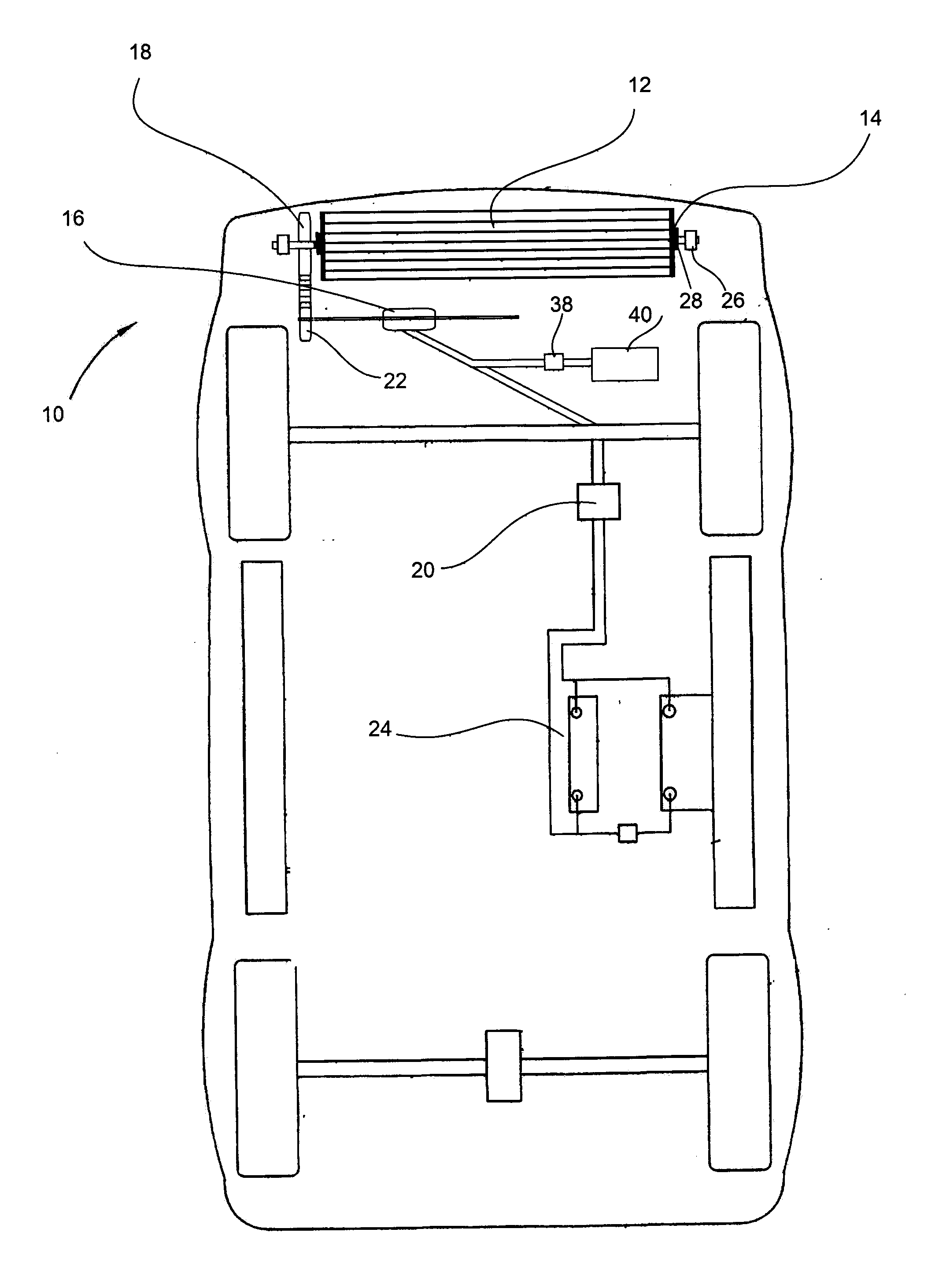 Wind powered battery charging system for electric vehicles