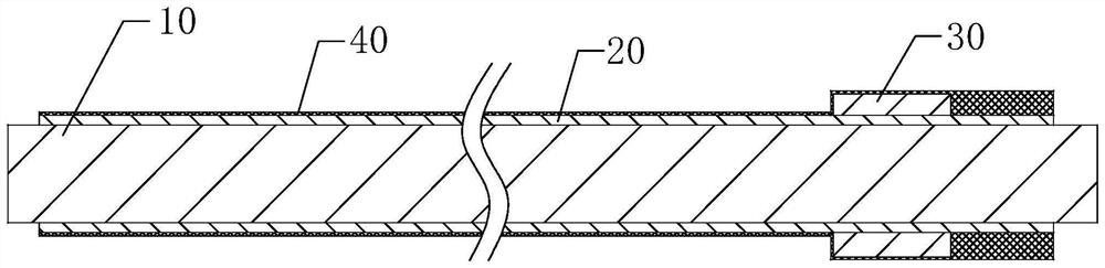 Method for cutting braided wires in braided reinforcement tube