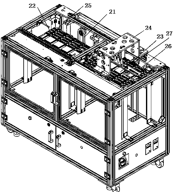 Automatic space key assembling system