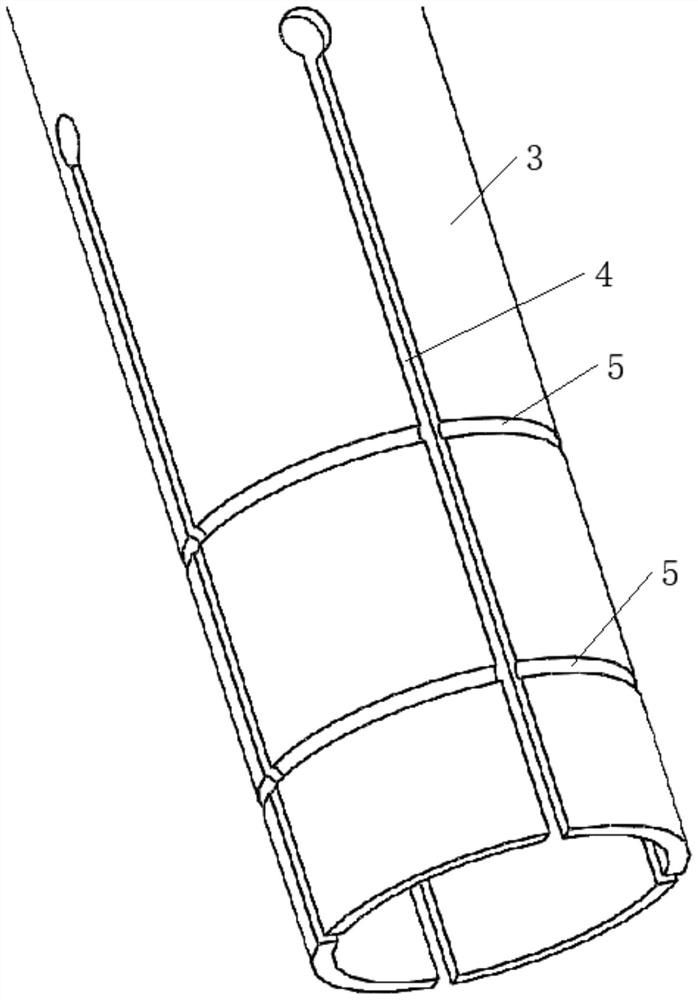 Laser system probe structure