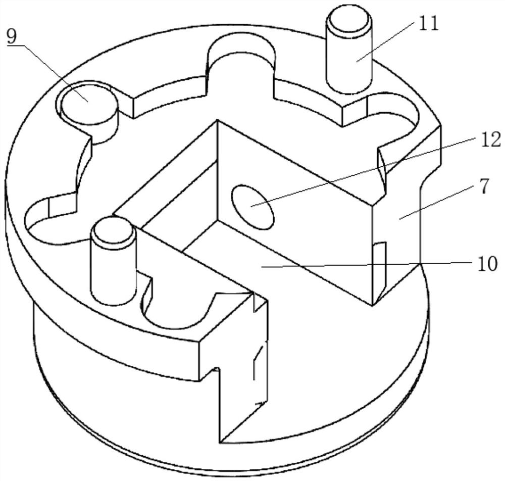 Laser system probe structure