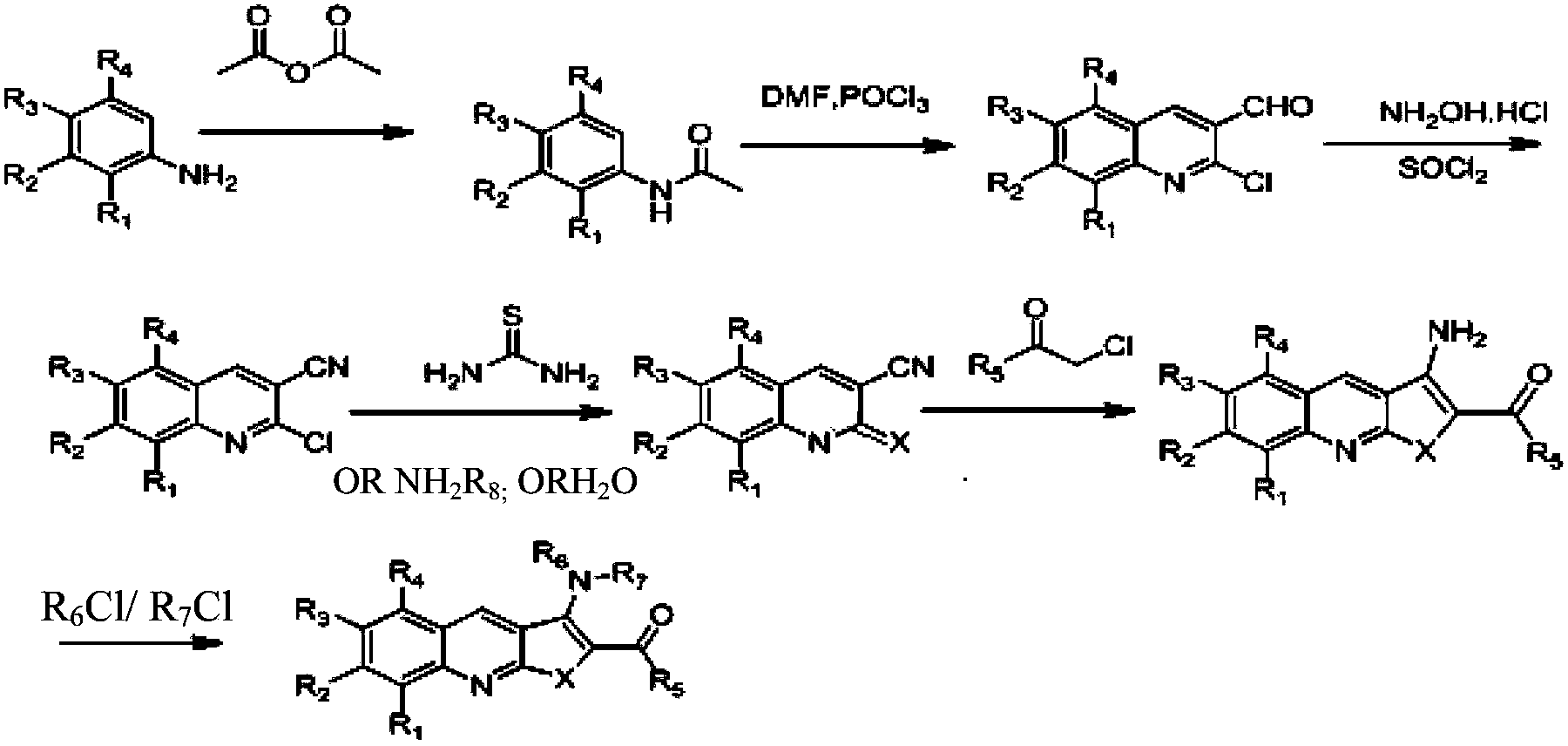 Urea transporter inhibitors, and preparation method and application thereof