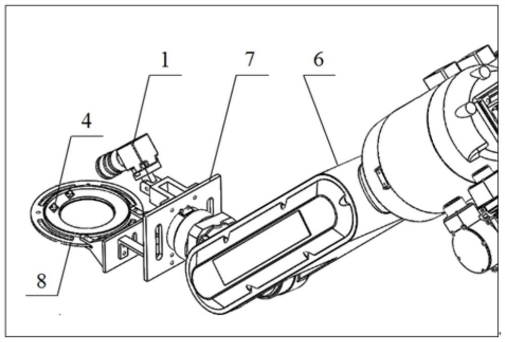 Tool setting method of mechanical arm feeding type laser etching system