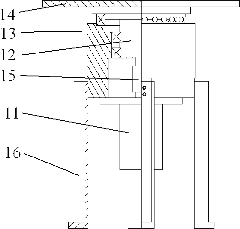 Dual-detector segmenting gamma-scanning measuring device and scanning method thereof