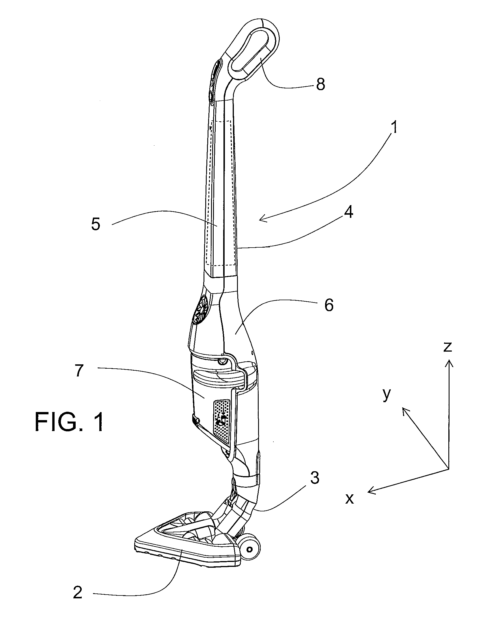 Cyclonic Separation Device With Acceleration Ramp