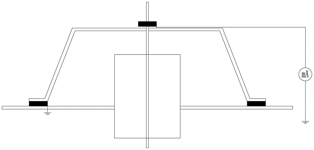 The combined monitoring system of moa resistive current and ct capacitive current