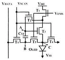 Pixel drive circuit of OLED display and drive method of said pixel drive circuit