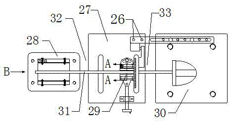 A device for improving the production efficiency of a profile cutting machine and a method of using the same