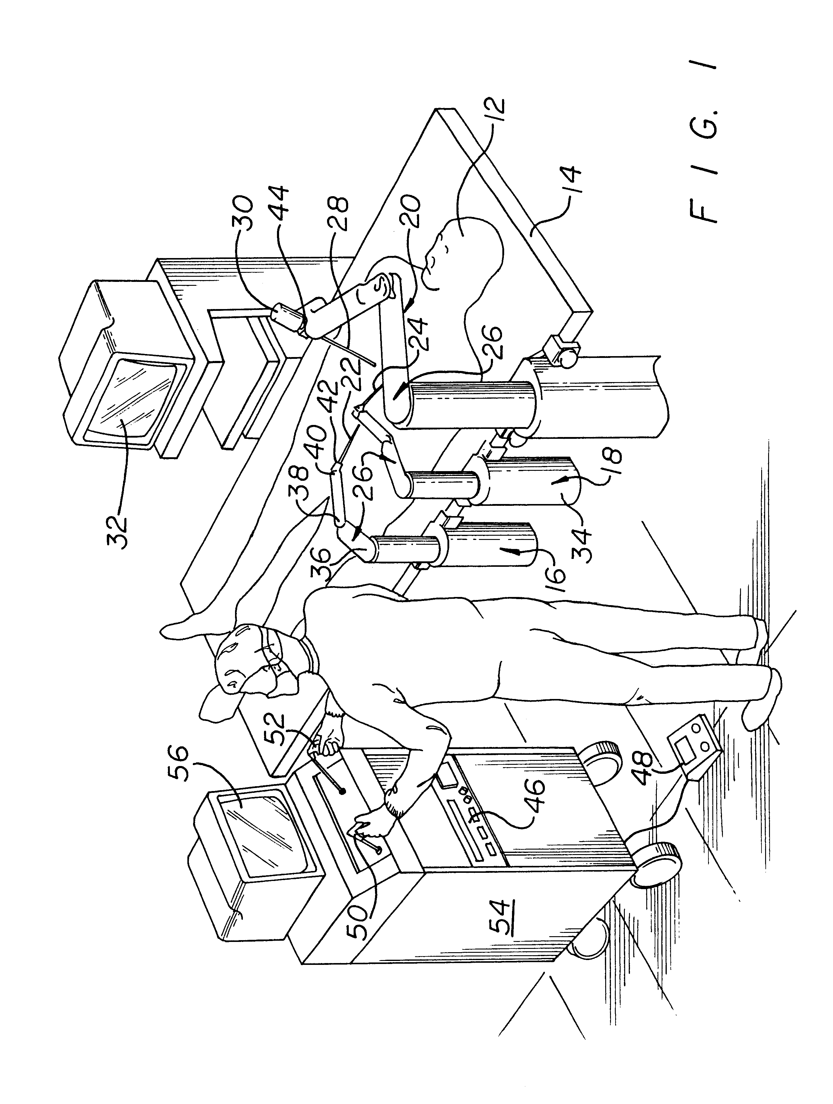 Apparatus for performing minimally invasive cardiac procedures with a robotic arm that has a passive joint and system which can decouple the robotic arm from the input device