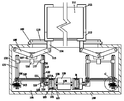 Automatic test paper binding device and method