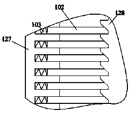 Automatic test paper binding device and method